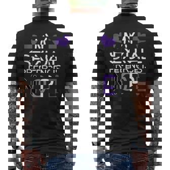 Asexual Ace And Panromantic- Transgender LGBTQ Tank Top Men's Back Print T-Shirt - Monsterry