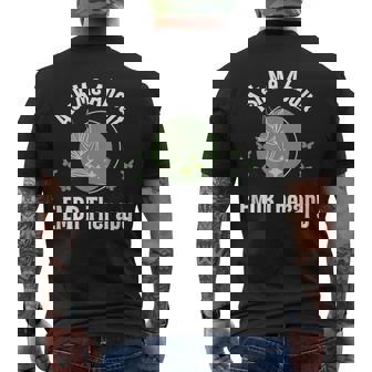Ask Me About EMDR Therapy Therapist New Age Wellness Men's Back Print T-Shirt - Monsterry