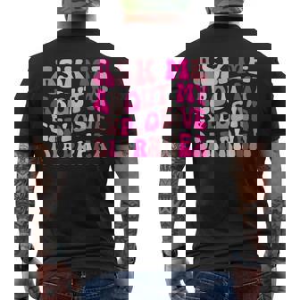 Ask Me About My Explosive Diarrhea Poop Men's Back Print T-Shirt - Monsterry