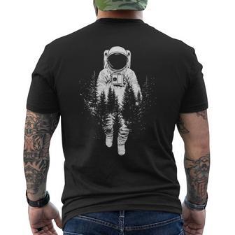 Astronaut Motiv Illustration Astronaut T-Shirt mit Rückendruck - Geschenkecke