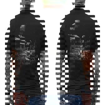 Astronaute Moon Nature Illustration Astronaute Graphique Astronaute T-shirt imprimé au dos - Cadeauxyz