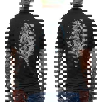 Astronaute Space Spaceman Science Étoiles Lune Mars Planètes T-shirt imprimé au dos - Cadeauxyz