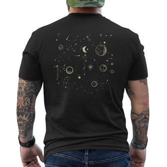 Astronomie Sterne Sonne Mond Planeten Astronaut Kosmonauten Geschenk T-Shirt mit Rückendruck - Geschenkecke