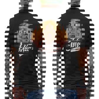 Atardecer En El Taj Mahal Agra Camiseta Hombre Estampado Espalda - Regaloses