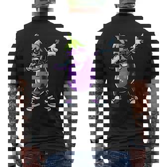 Aubergine Dabbing Cadeau Drôle De Légumes Avec Aubergine T-shirt imprimé au dos - Cadeauxyz