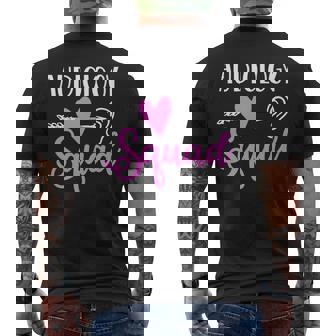 Audiology Squad Audiologist Funny Cute Audiology Ear Gift Premium Men's Back Print T-Shirt - Monsterry
