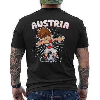 Austria Dabbing Football Boys' Jersey Children's Fan T-Shirt mit Rückendruck - Geschenkecke