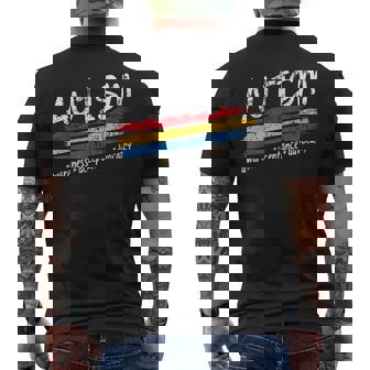 Autism Awareness Apparel – Support Acceptance & Advocacy Men's T-shirt Back Print - Monsterry