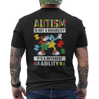 Autism Is Not A Disability Autismo Camiseta Hombre Estampado Espalda - Regaloses