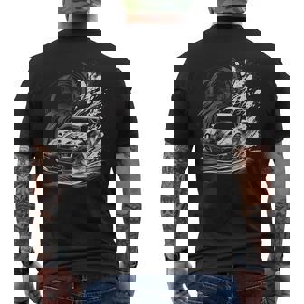 Auto Motorsporten Pilote De Course Sport Automobile Amateur T-shirt imprimé au dos - Cadeauxyz