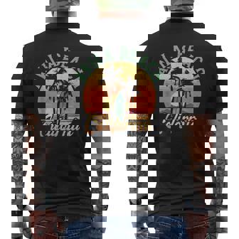 Avila Beach California Retro Surfer Vintage Beach Men's T-shirt Back Print - Thegiftio UK