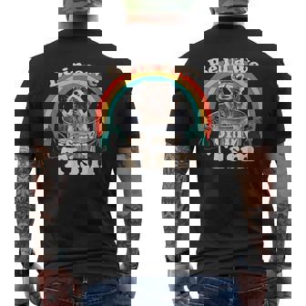 Be In Awe Of My Tism Autistic Raccoon Men's T-shirt Back Print | Seseable CA