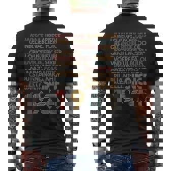Awesome Since 1965 59Th Birthday Born In 1965 59 Years Old Camiseta Hombre Estampado Espalda - Regaloses
