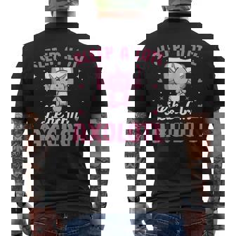 Axolotl Lover Sleep A Lotl Like Sleeping Axolotl Camiseta Hombre Estampado Espalda - Regaloses