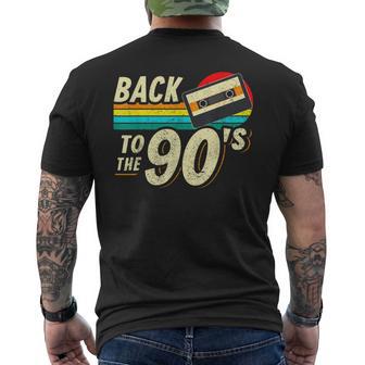 Back To The 90S 90S Outfit Costume Carnival Fancy Dress T-Shirt mit Rückendruck - Geschenkecke