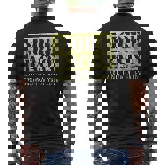 Bacon Addict More Bacon Tank Top Men's Back Print T-Shirt - Monsterry