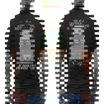 My Bags Are Packed I'm Ready To Go -Ready To Travel Men's Back Print T-Shirt - Monsterry