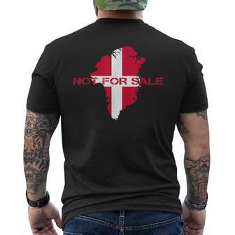 Bandera De Dinamarca Groenlandia No Está A Laenta Anexo Groenlandia Camiseta Hombre Estampado Espalda - Regaloses