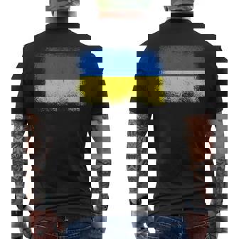 Bandera De Ucrania Bandera De Ucrania Camiseta Hombre Estampado Espalda - Regaloses