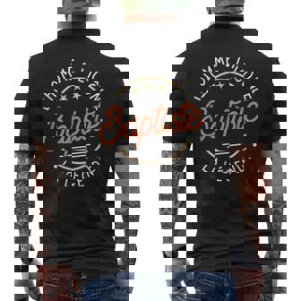 Baptiste L'homme L'icône La Légende T-shirt imprimé au dos - Cadeauxyz