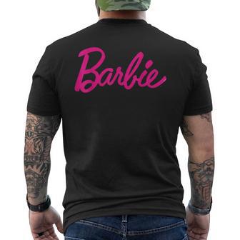 Barbie Official Barbie Logo Ladies Multi Colour T-Shirt mit Rückendruck - Geschenkecke