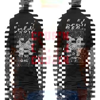 Baseball Cousin Coquette Bow Sport Lover Men's T-shirt Back Print - Thegiftio UK
