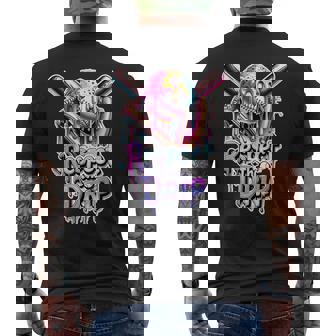 Baseball Drip Ice Cream Dripping Respect The Drip Men's T-shirt Back Print - Thegiftio UK