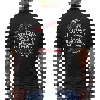 Baseball Gaga Proud Gaga Of A Baseball Player Gaga Men's T-shirt Back Print | Seseable UK