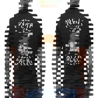 Baseball Je Peux Pas J'ai Baseball Joueurs Fan Baseballeur T-shirt imprimé au dos - Cadeauxyz