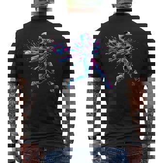 Baseball Player Drip Ice Cream Boys & Cool Baseball Men's T-shirt Back Print - Thegiftio UK