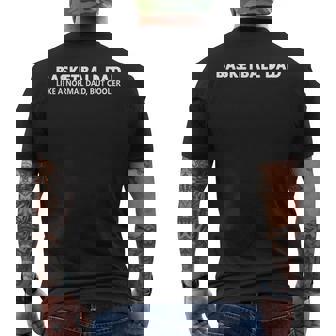 Basketball Father Basketball Dad Men's T-shirt Back Print - Thegiftio