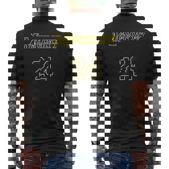 BASKETBALL HOOP CHAMPIONS MOTIVATION 24 Men's Back Print T-Shirt - Monsterry