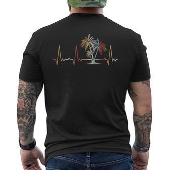 Battement De Cœur Palmiers T-shirt imprimé au dos - Cadeauxyz