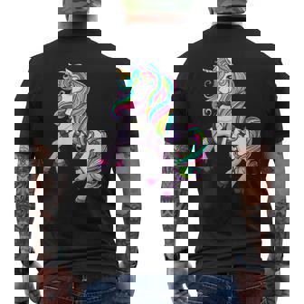 Bdsm Licorne Drôle Corde Bondage Humor Cartoon Comic Bdsm T-shirt imprimé au dos - Cadeauxyz
