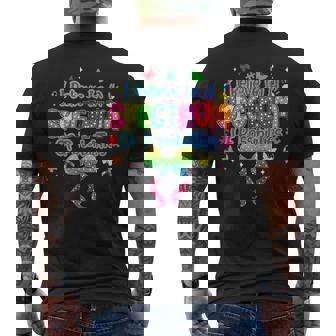 I Believe In A Spectrum Of Possibilities Autism Coquette Bow Men's T-shirt Back Print | Mazezy