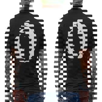 Béluga Yin Yang T-shirt imprimé au dos - Cadeauxyz