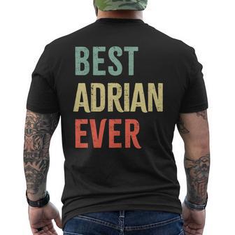 Best Adrian Ever First Name T-Shirt mit Rückendruck - Geschenkecke