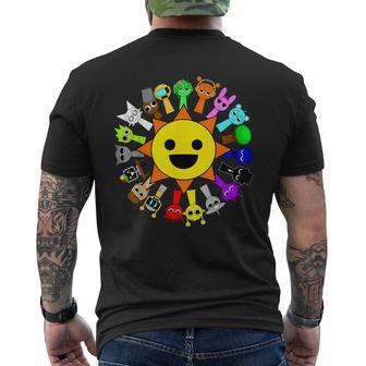 All Best Sprunki Toys Around Mr Sun T-Shirt mit Rückendruck - Geschenkecke