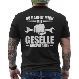 Bestandene Gesell S T-Shirt mit Rückendruck - Geschenkecke