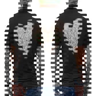 Bible Scripture 1 Samuel 2 Men's Back Print T-Shirt - Monsterry