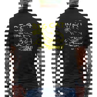 Big Cat Hunter Catfish Fishing Poisson-Chat Silure Catfish T-shirt imprimé au dos - Cadeauxyz