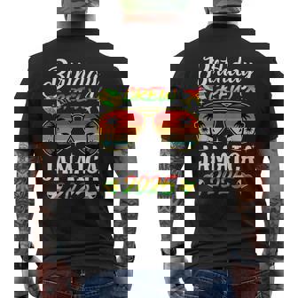 Birthday Crew Jamaica 2025 Party Girl’S Trip Matching Group Men's T-shirt Back Print - Thegiftio UK