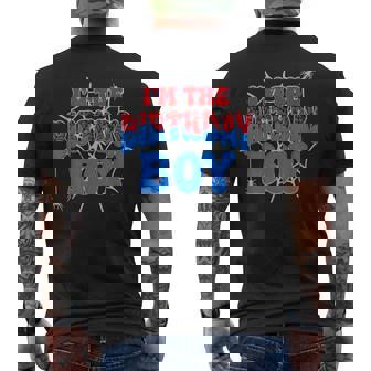 Birthday Spider Web Birthday Party Im The Birthday Boy Men's T-shirt Back Print - Thegiftio