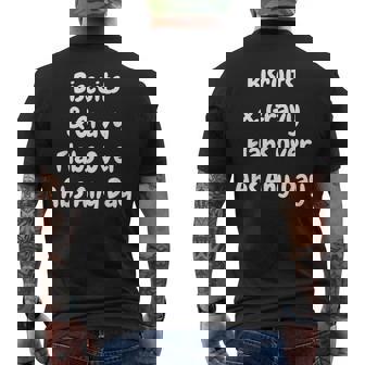 Biscuits Et Sauces Sur Des Abdos N'importe Quel Jour – Petit Déjeuner Amusant T-shirt imprimé au dos - Cadeauxyz