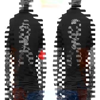 Bjj Con Cinturón Para Bjj Fighter Jiu Jitsu Brasileño Camiseta Hombre Estampado Espalda - Regaloses