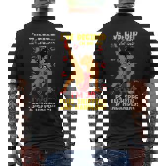 Black Betty Birthday Boop Motivational Men's T-shirt Back Print | Mazezy