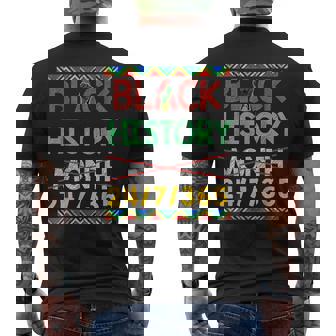 Black History Month 24 7 365 Bhm African Pride Men's T-shirt Back Print - Seseable