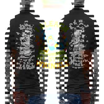 I Bleach My Stink Wrinkle Adults Gag Humor Men's T-shirt Back Print - Seseable