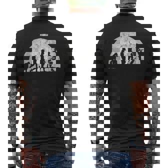 Bomberos Evolution Evolution Of Man Bombero Camiseta Hombre Estampado Espalda - Regaloses