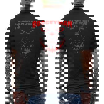 Boogeyman Creepy Clown Halloween Costume Tank Top Men's Back Print T-Shirt - Monsterry